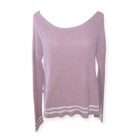 Cute and Comfy Pink Lightweight Sweater - Picture 1 of 5